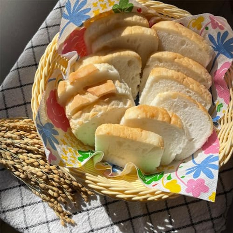 お米で作ったしかくいパン 4