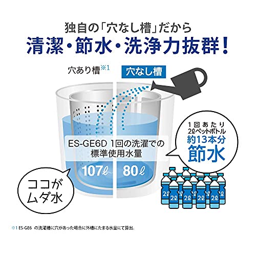全自動洗濯機 ES-GE6D-T 5