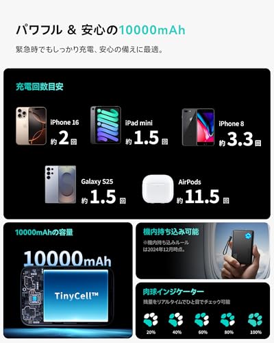 モバイルバッテリー 5