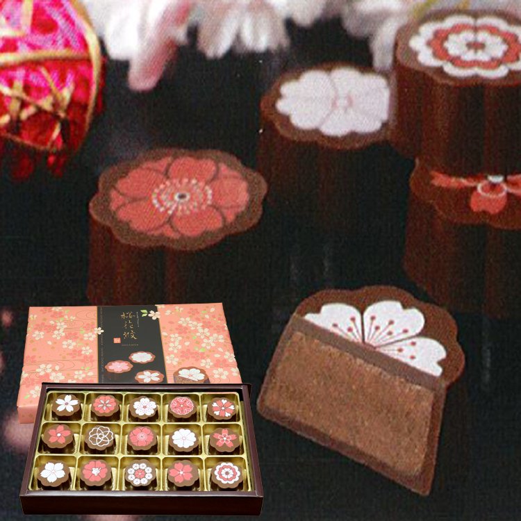桜花紋 チョコレート 1