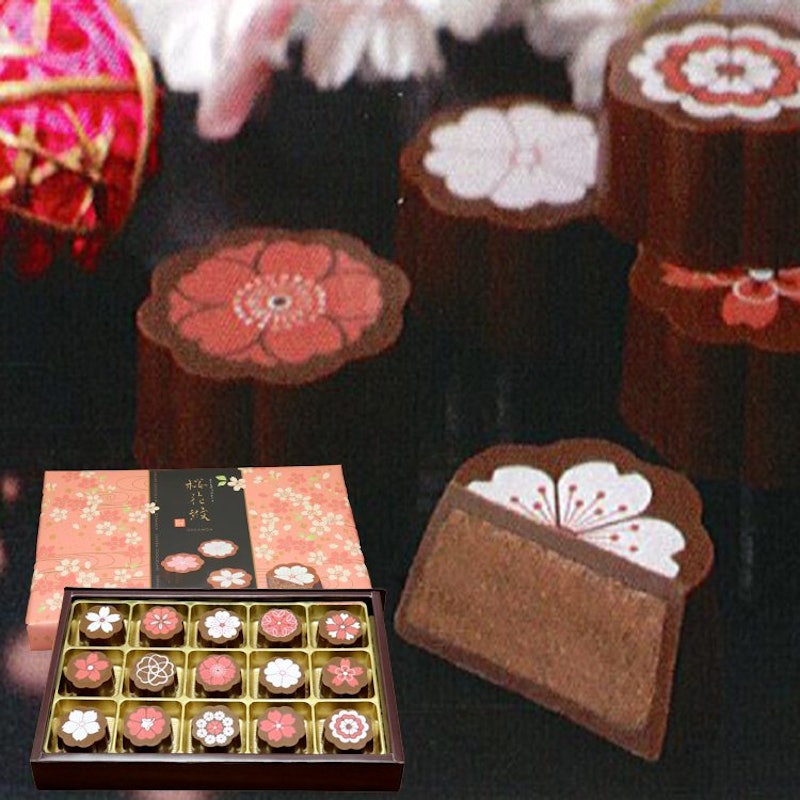 桜花紋 チョコレート 1