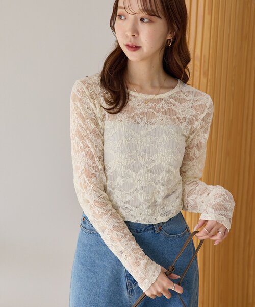 レースロングスリーブ 1