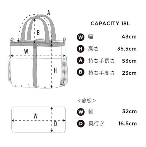 マルチパーパス3WAYトートバッグ 5