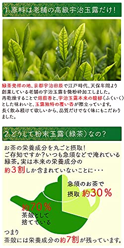 粉末宇治玉露 純玉  3
