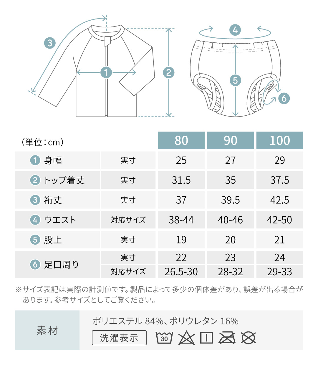 ラッシュガード＆水遊びパンツセット 10