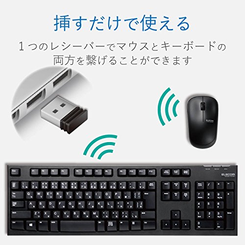 ワイヤレスフルキーボード＆マウス 2