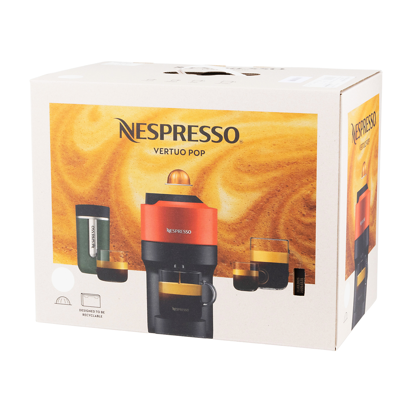 ネスレネスプレッソ Nespresso ヴァーチュオ ポップ GCV2-WH-Wを検証