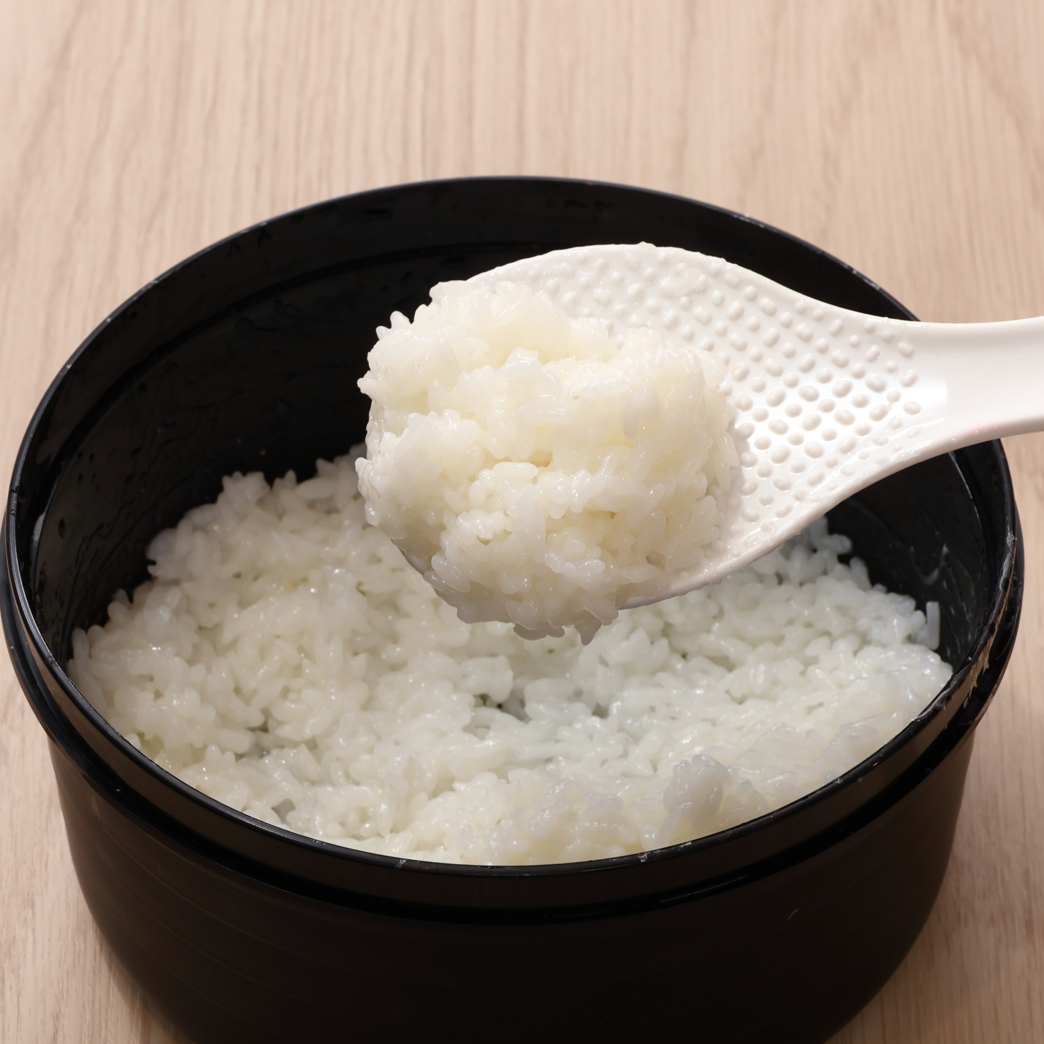レンジでいるだけお米炊き 4