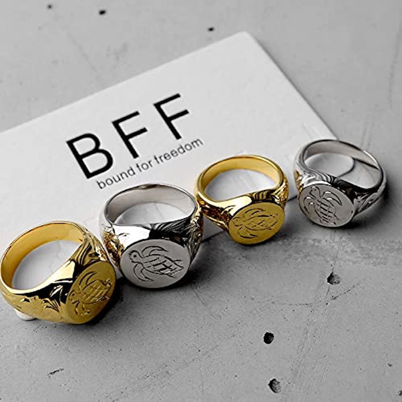 BFF タートル シグネットリング 5