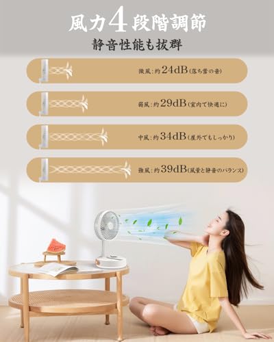 折りたたみ扇風機 5