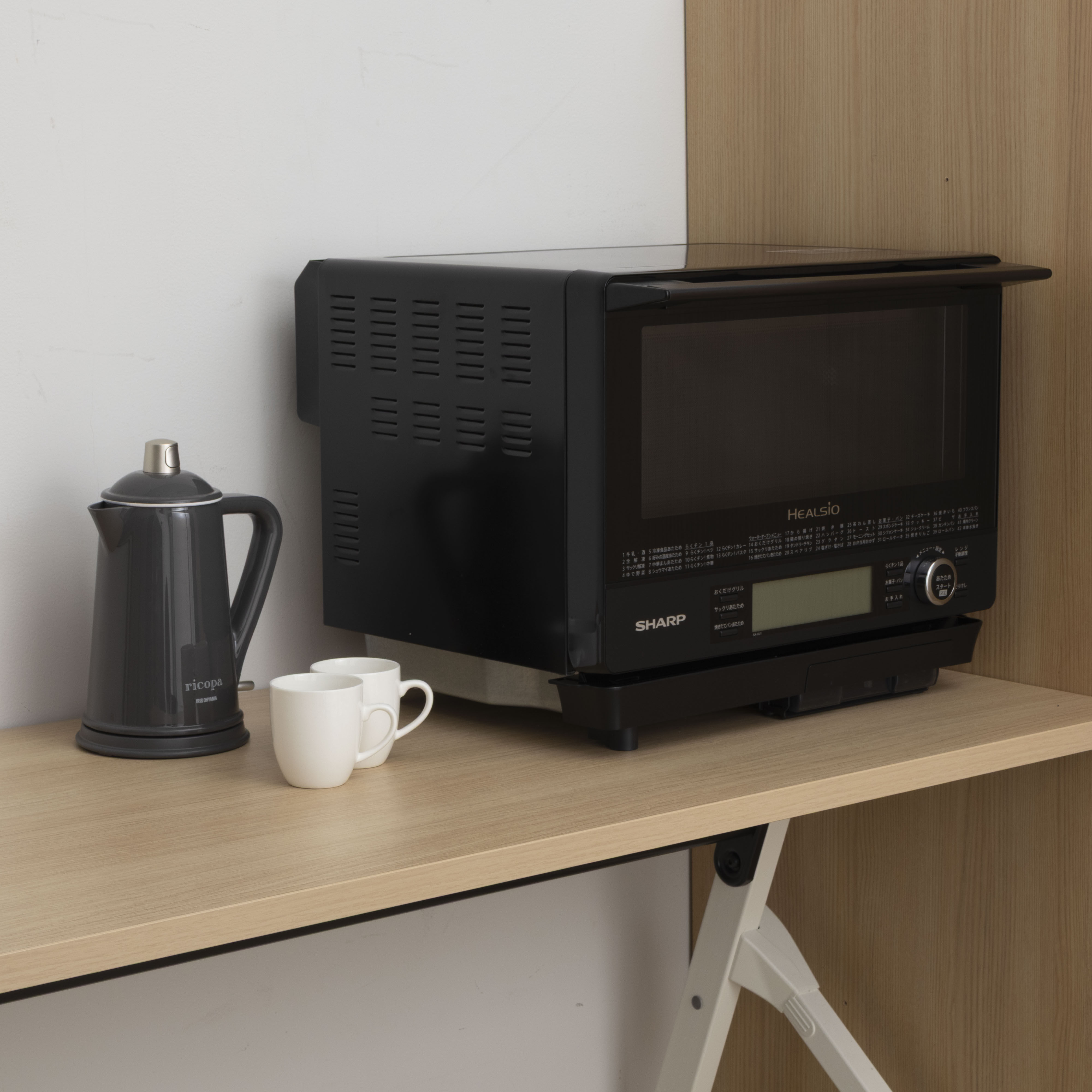 SHARP 2023年式　オーブン機能付き電子レンジ 　訳あり 楽天市場】オシャレ（メーカーシャープ）（電子レンジ・オーブン