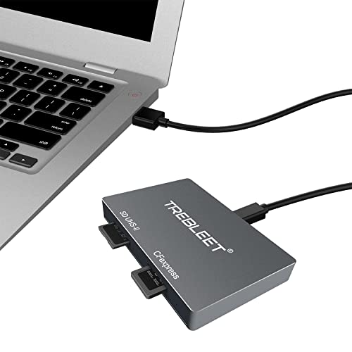 2 in 1 CFexpress Type-A & UHS-II SD4.0 メモリーカードリーダー 1