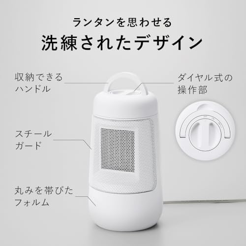 首振り機能付 セラミックファンヒーター 5