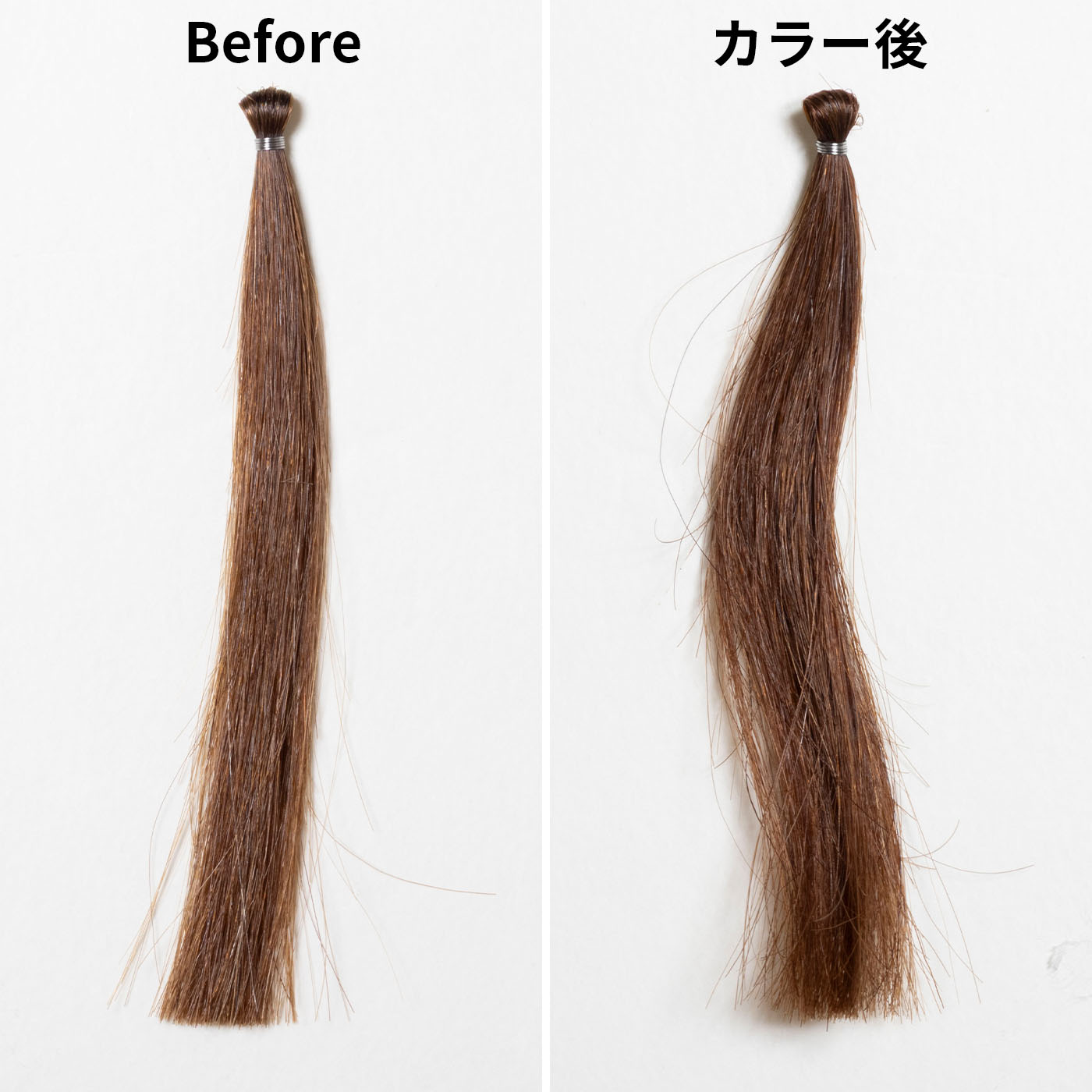 ミルキーヘアカラー ショコラブラウン 3