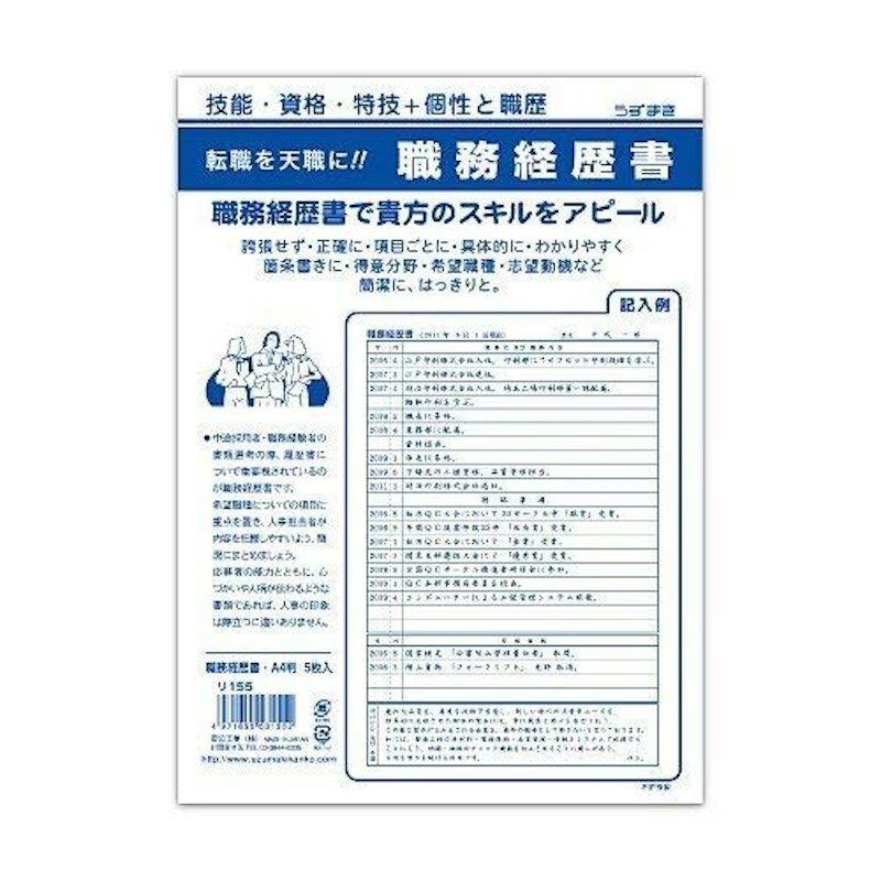 職務経歴書 1