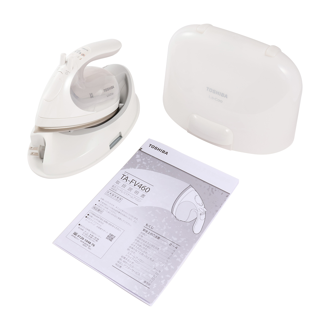 東芝ライフスタイル TOSHIBA コードレスアイロン TA-FV460（W）を検証