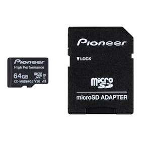 パイオニア microSDメモリーカード CD-MSD64G-2を検証レビュー!SDカードの選び方も紹介 2