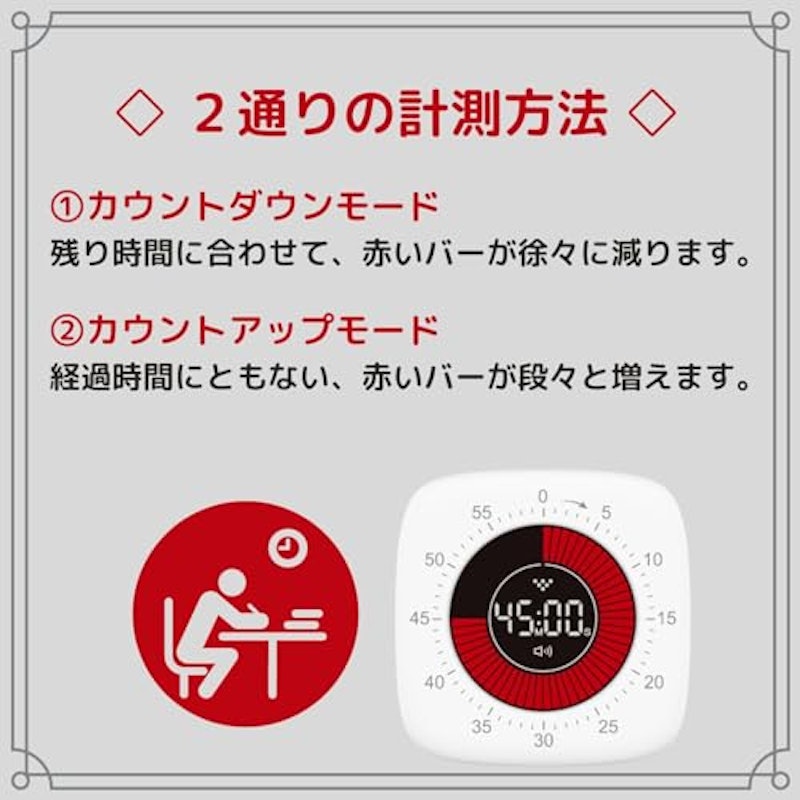 デジタルビジュアルタイマー 2