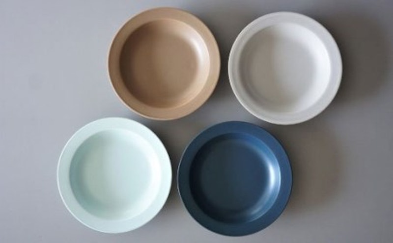 永峰製磁 DAILY MATシリーズ 20cm リム皿4枚セット 3