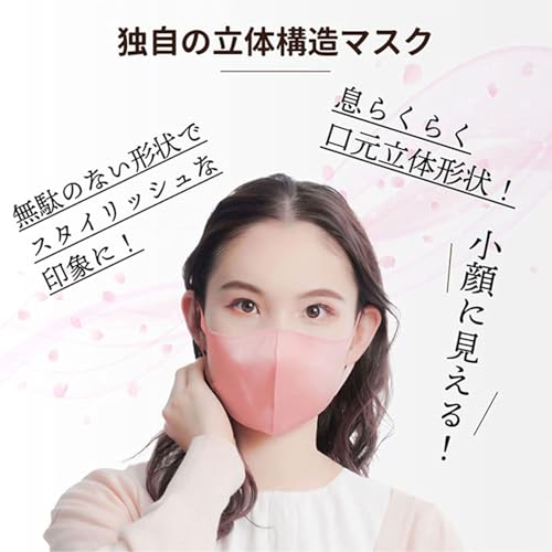 立体型スパンレース不織布カラーマスク 冷感タイプ 4