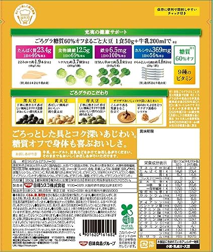 糖質60％オフ まるごと大豆 2