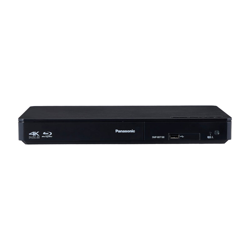 パナソニック Panasonic ブルーレイ ブラック DMP-BDT180 パナソニック ブルーレイディスクプレーヤー DMP-BDT180を徹底