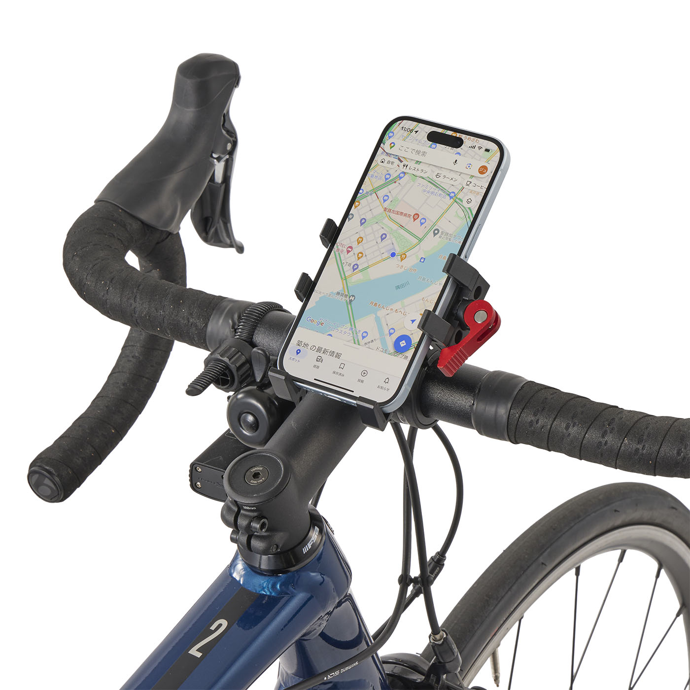 ブラインバー Blinbar 自転車 スマホ ホルダー クイック取付 360度回転 3秒着脱 ズレない スマートフォンホルダー 自転車携帯ホ BLINBAR ブラインバー 自転車用スマホホルダー - メルカリ
