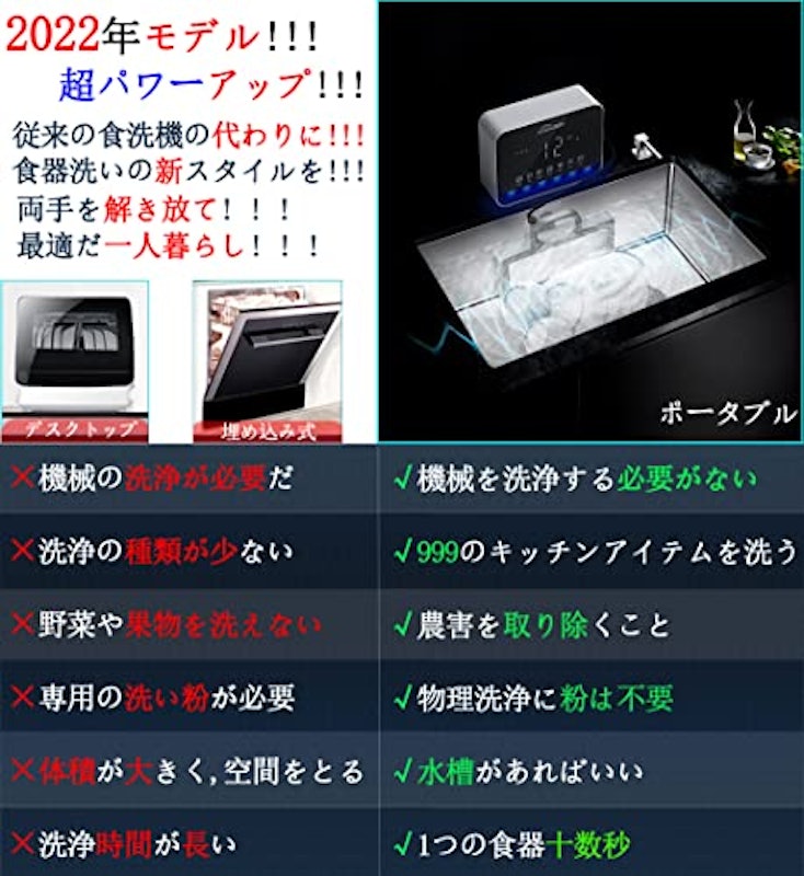 超音波食洗機 6