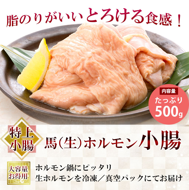 馬ホルモン 特上小腸 1