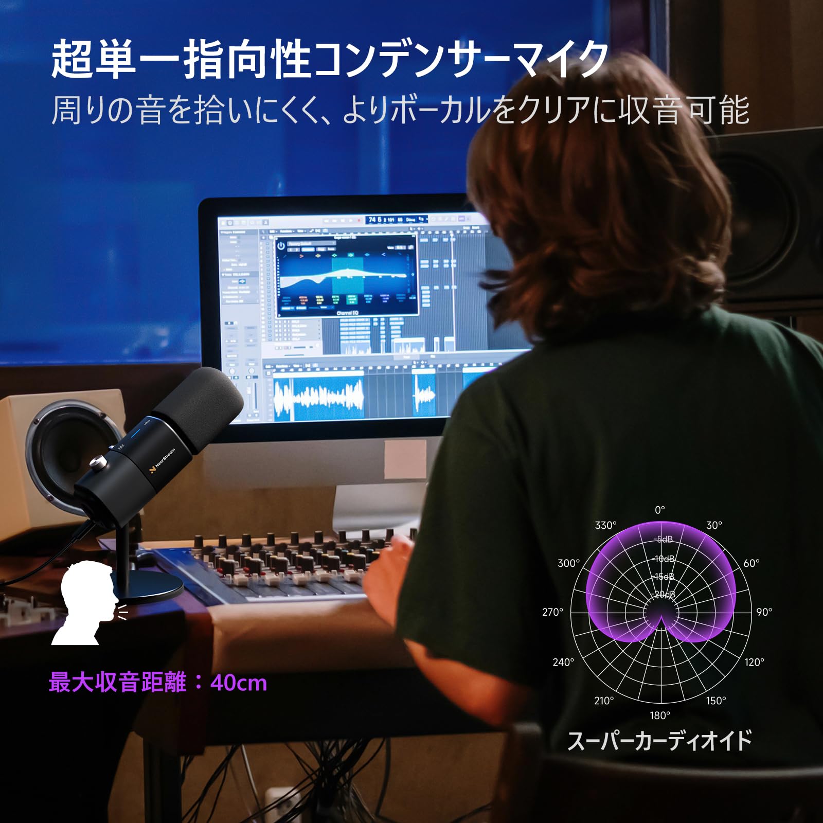 コンデンサーマイク  3