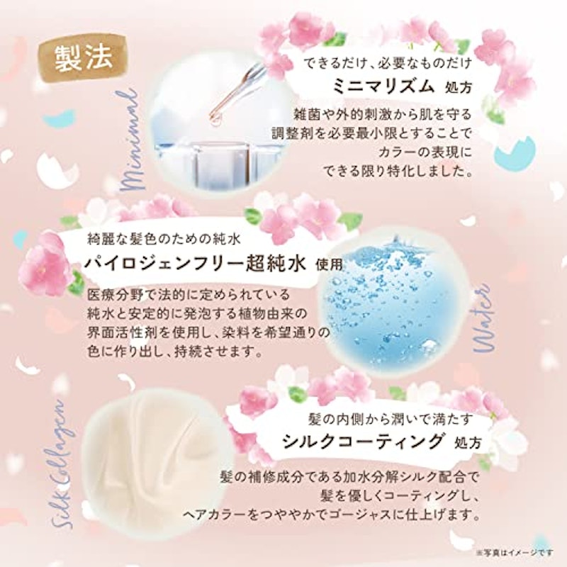 パーソナルカラーシャンプー ピンクブラウン 6