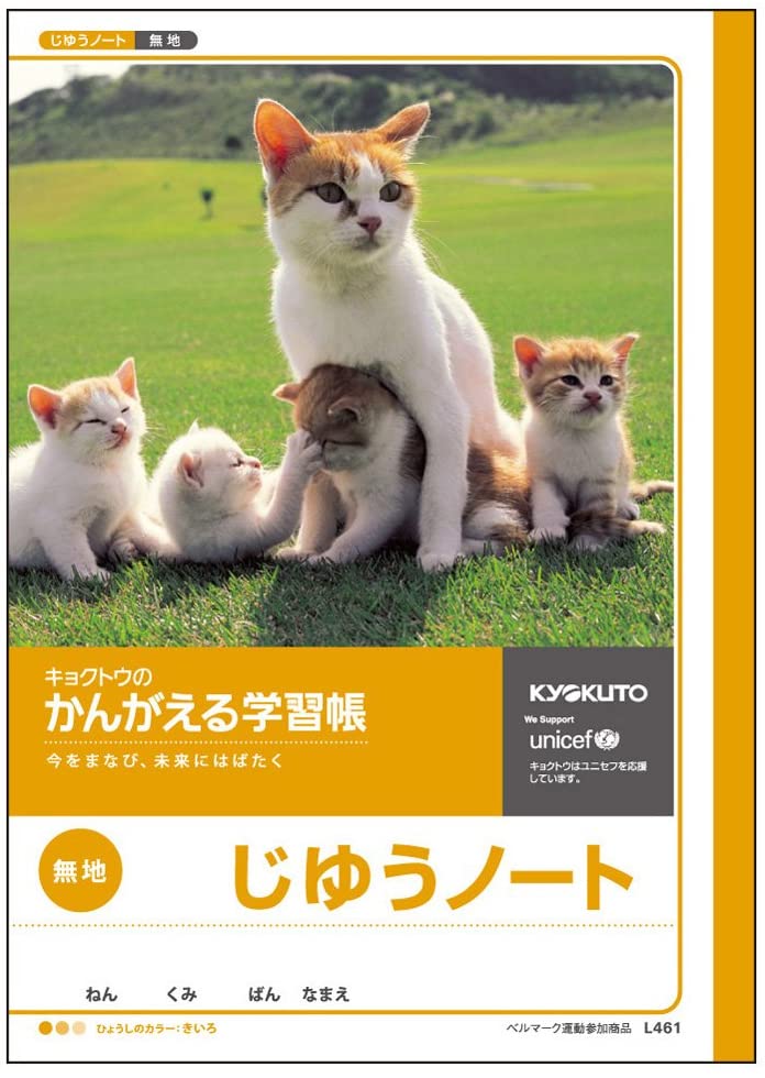かんがえる学習帳・じゆうノート 1