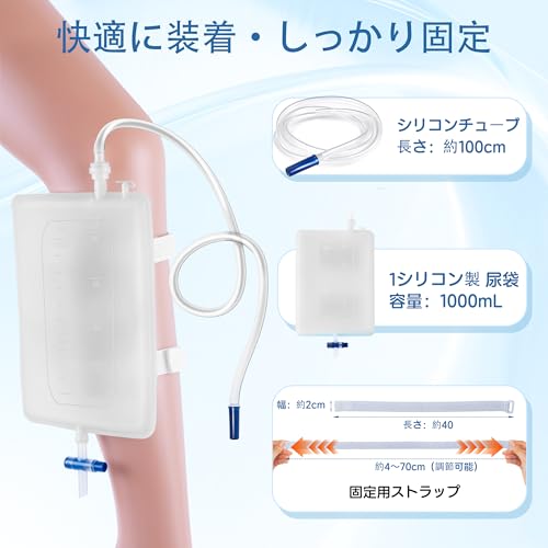 洗えて繰り返し使える脚用収集バッグ 3