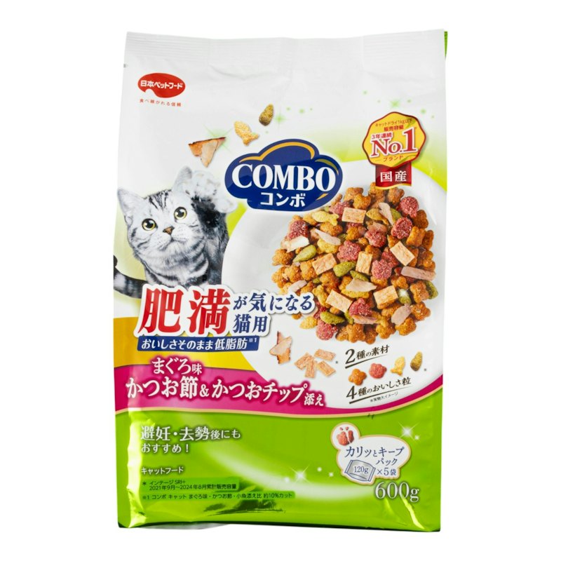 キャット 肥満が気になる猫用 まぐろ味・かつお節・かつおチップ添え 1