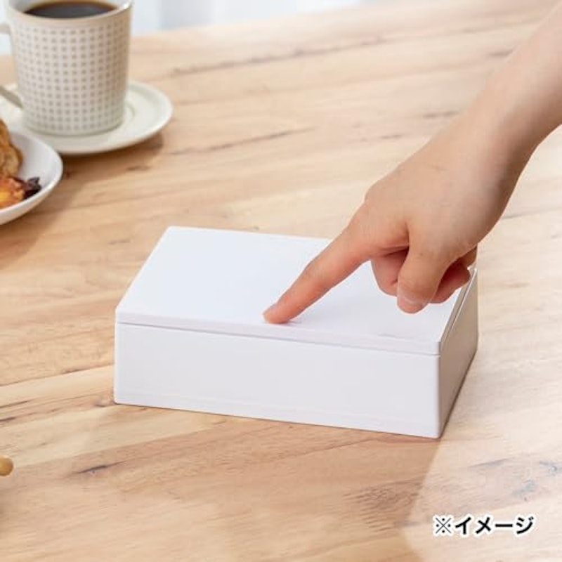 片手で開けられるウェットティシューケース 横型 5
