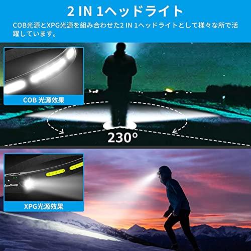 充電式 ヘッドライト 5
