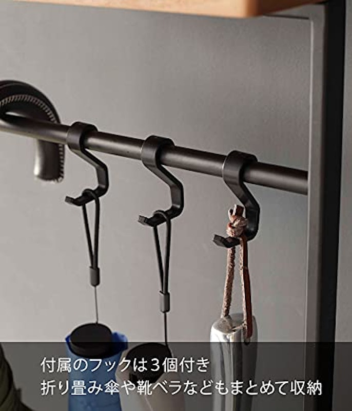 天板付き引っ掛け傘立て タワー 4