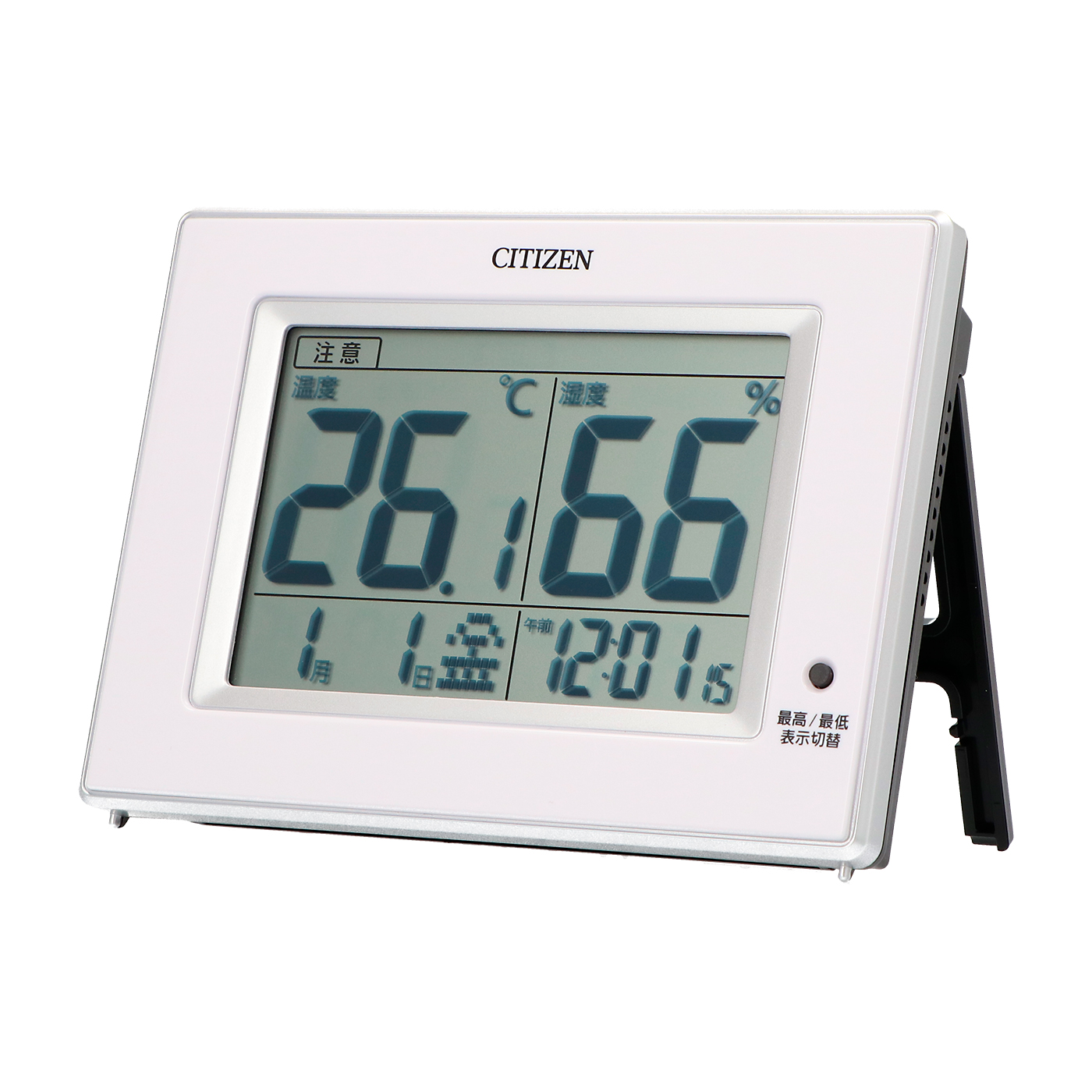 CITIZEN デジタル時計 温度湿度表示 8RZ111-O