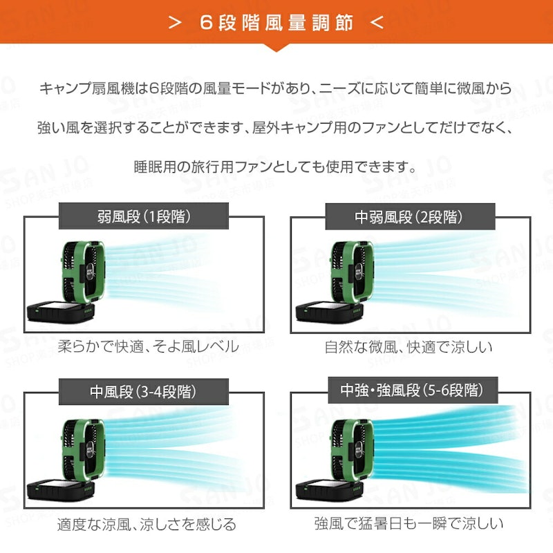 ソーラー扇風機 8
