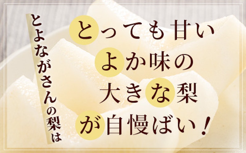 熊本県産 梨 3