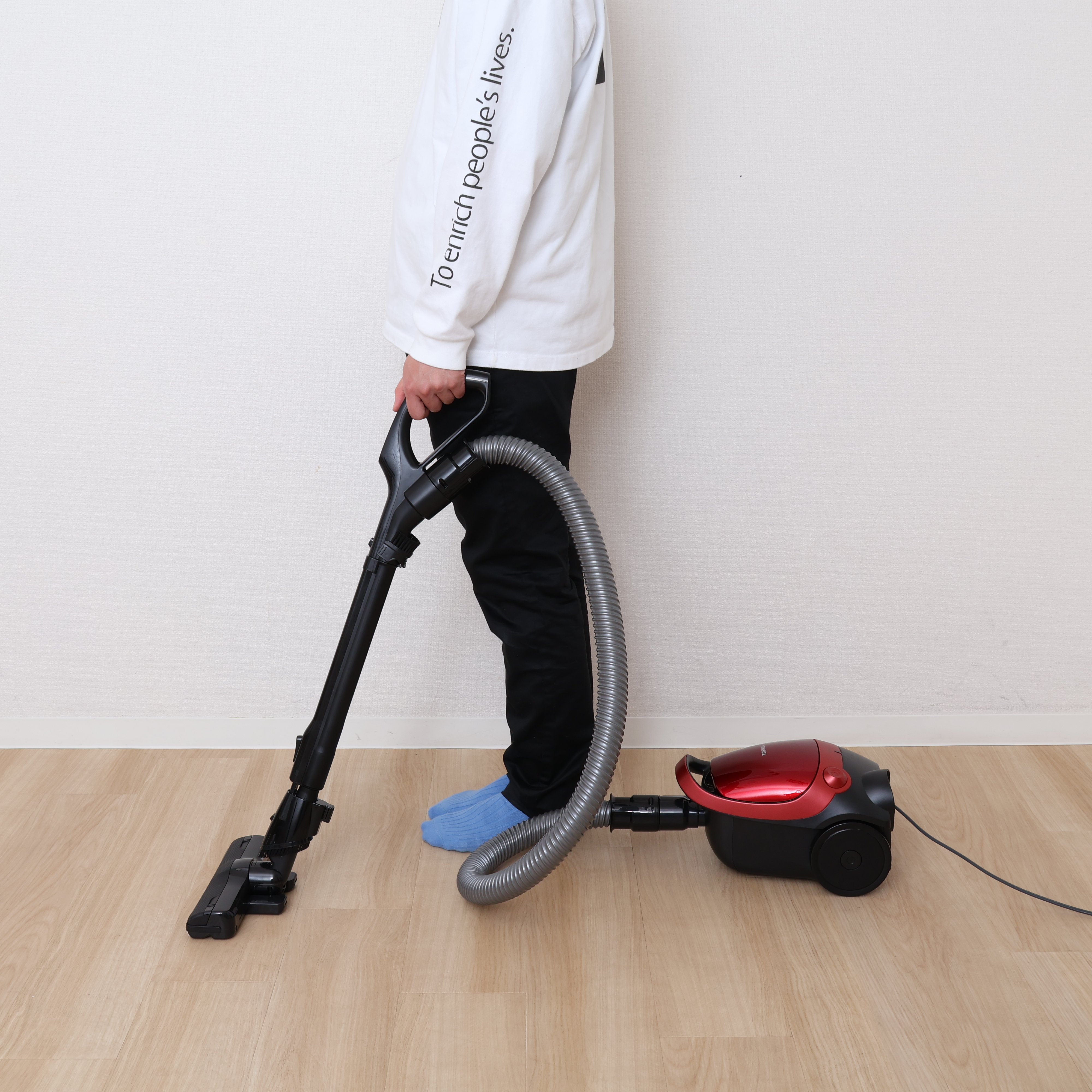 東芝 TOSHIBA VC-PL9（R）紙パック式掃除機2023年製 おまけつき VC-