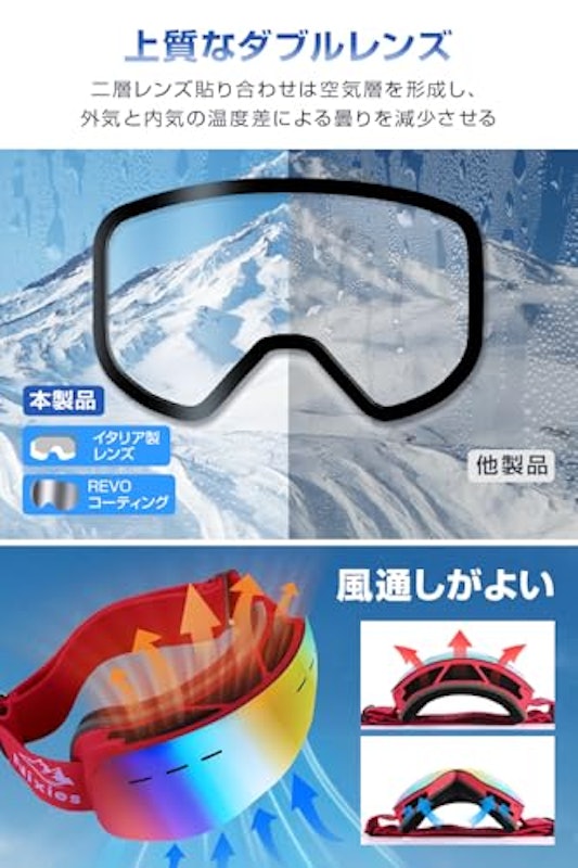 スキーゴーグル 4