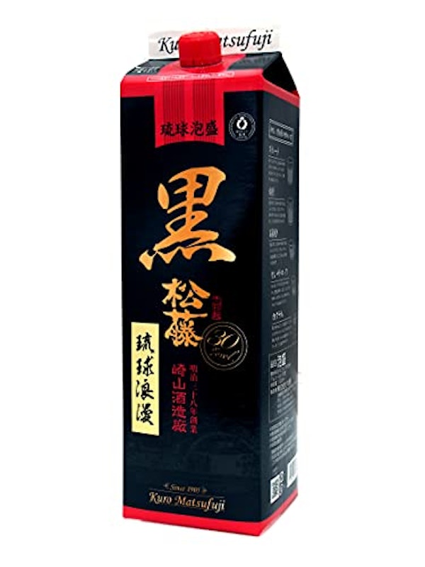 琉球浪漫 黒の松藤 紙パック 1