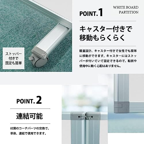 3連 パーテーション 3