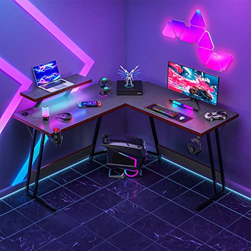 L字ゲーミングデスク 2