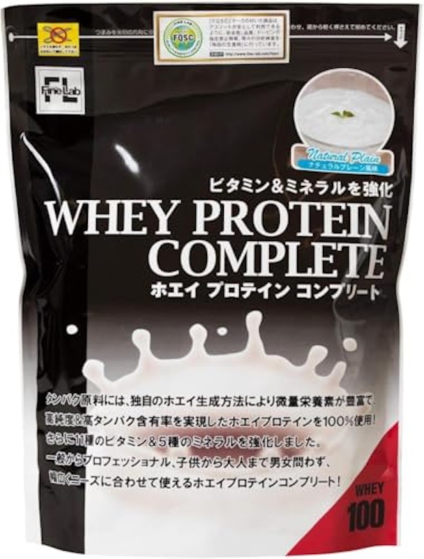 ホエイプロテインコンプリート 1kg プレーン風味 1
