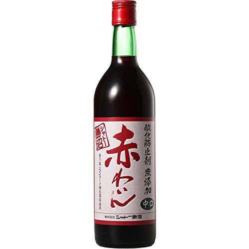 無添加赤わいん 中口 1