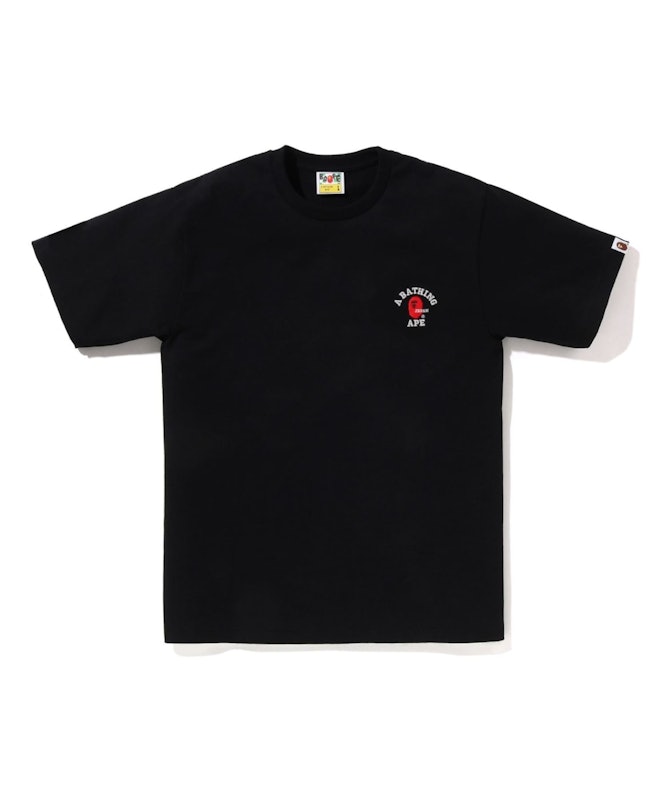COLLEGE ONE POINT EMBROIDERY TEE 1