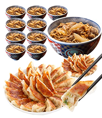 牛丼＆肉餃子セット 1
