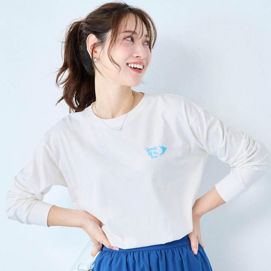 ユニセックス蓄光プリント長袖Tシャツ 2
